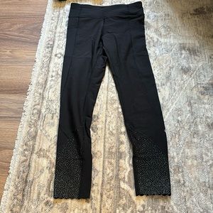 Lululemon leggings scalloped hem